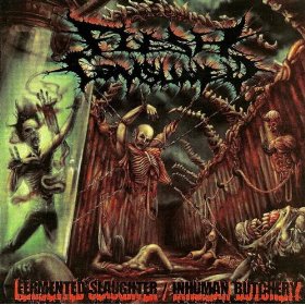 FLESH CONSUMED - Fermented Slaughter / Inhuman Butchery cover 