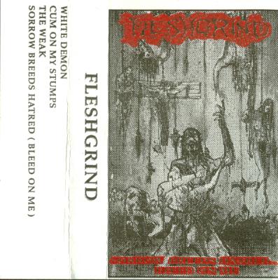 FLESHGRIND - Sorrow Breeds Hatred... Bleed on Me cover 
