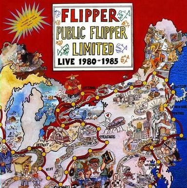 FLIPPER - Public Flipper Limited: Live 1980-1985 cover 