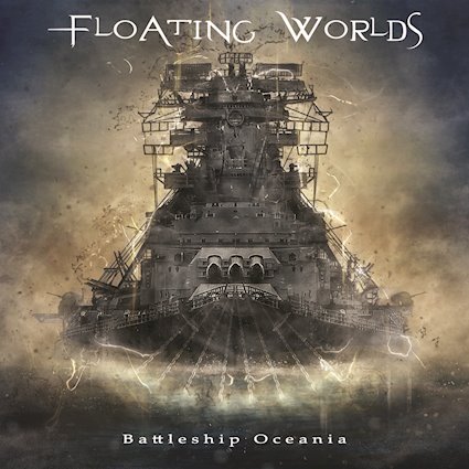 FLOATING WORLDS - Battleship Oceania cover 