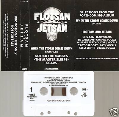 FLOTSAM AND JETSAM - When The Storm Comes Down (Sampler) cover 