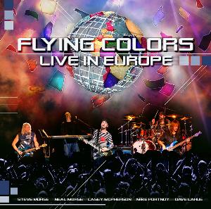 FLYING COLORS - Live in Europe cover 