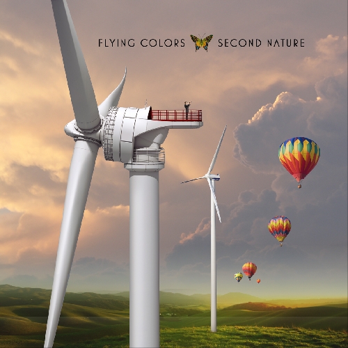 FLYING COLORS - Second Nature cover 