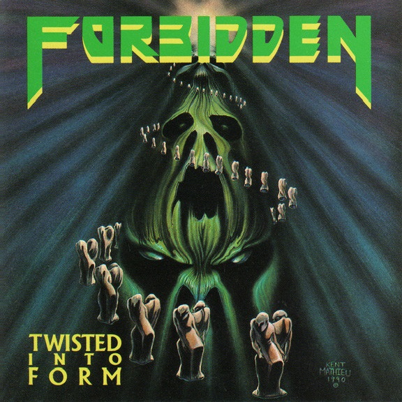 FORBIDDEN - Twisted Into Form cover 