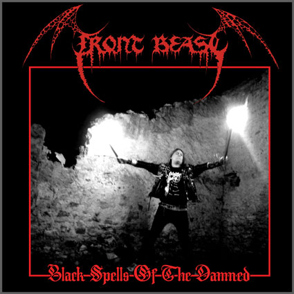 FRONT BEAST - Black Spells of the Damned cover 