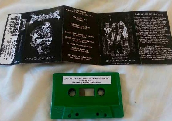 GALVANIZER - Horrid Tales Of Death... cover 