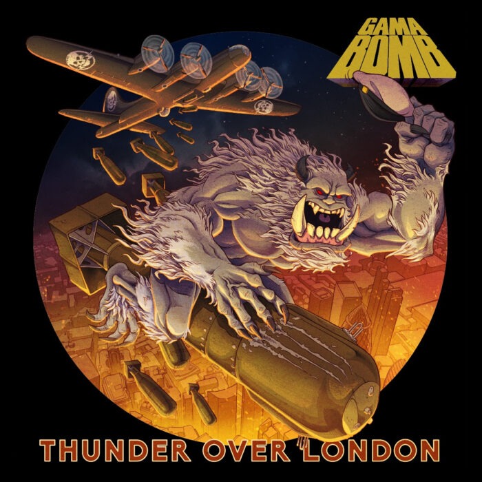 GAMA BOMB - Thunder Over London cover 