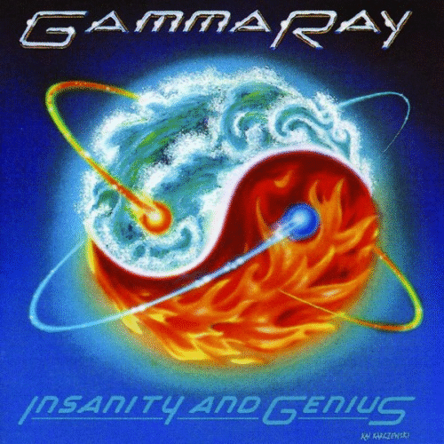 GAMMA RAY - Insanity and Genius cover 