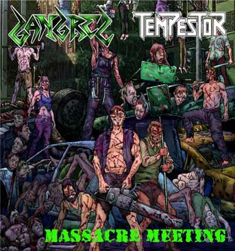 GANGREL - Massacre Meeting cover 