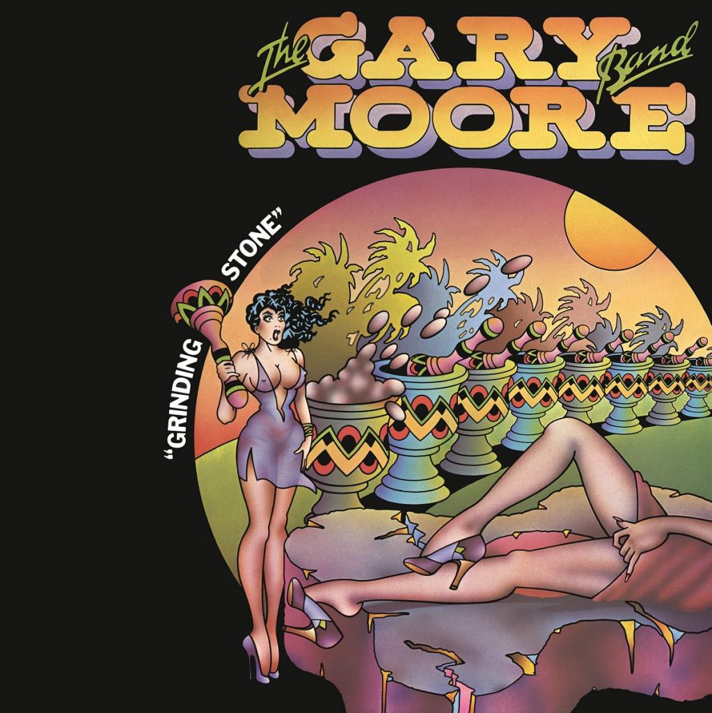 GARY MOORE - Grinding Stone cover 
