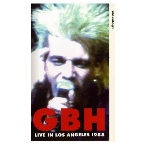 G.B.H. - Live In Los Angeles 1988 cover 