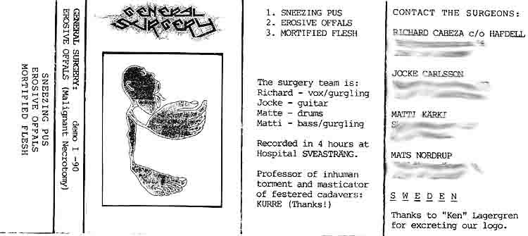 GENERAL SURGERY - Erosive Offals cover 