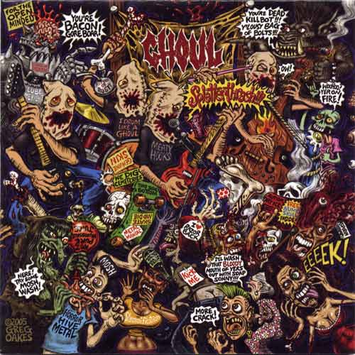 GHOUL - Splatterthrash cover 