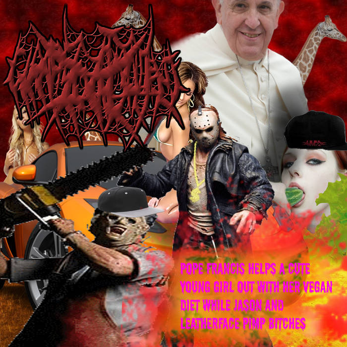 GIRAFFE COCK IMPALEMENT - Pope Francis Helps A Cute Young Girl Out With Her Vegan Diet While Jason And Leatherface Pimp Bitches cover 