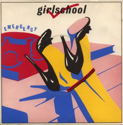 GIRLSCHOOL - Emergency cover 