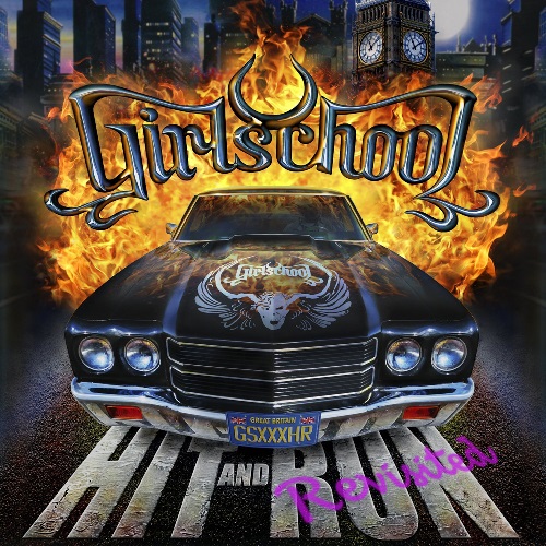 GIRLSCHOOL - Hit and Run: Revisited cover 