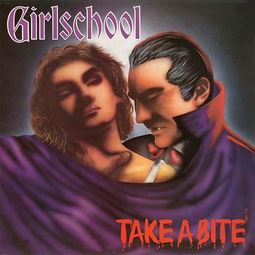 GIRLSCHOOL - Take a Bite cover 