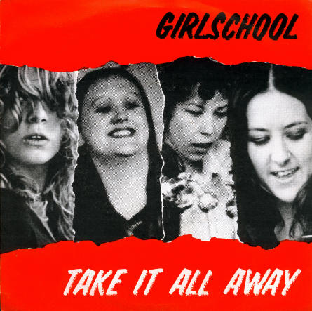 GIRLSCHOOL - Take It All Away cover 