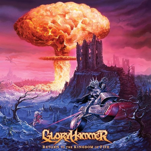 GLORYHAMMER - Return to the Kingdom of Fire cover 