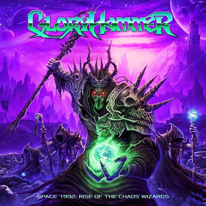 GLORYHAMMER - Space 1992: Rise of the Chaos Wizards cover 