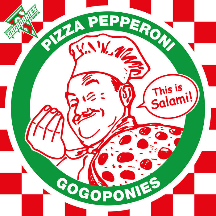 GO GO PONIES - Pizza Pepperoni cover 