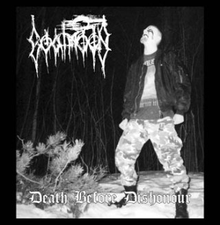 GOATMOON - Death Before Dishonour cover 