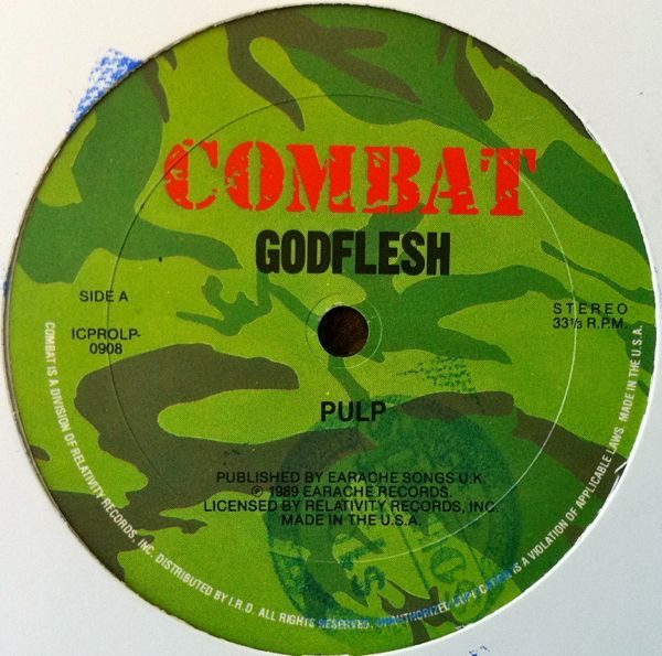 GODFLESH - Pulp / Christbait Rising cover 