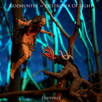 GODHUNTER - Godhunter vs. Destroyer Of Light: Endsville cover 