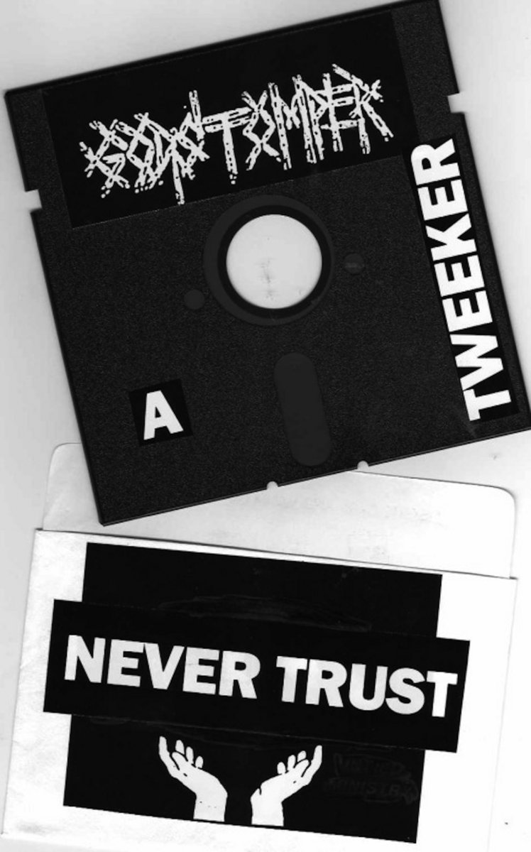 GODSTOMPER - Floppy Disc cover 