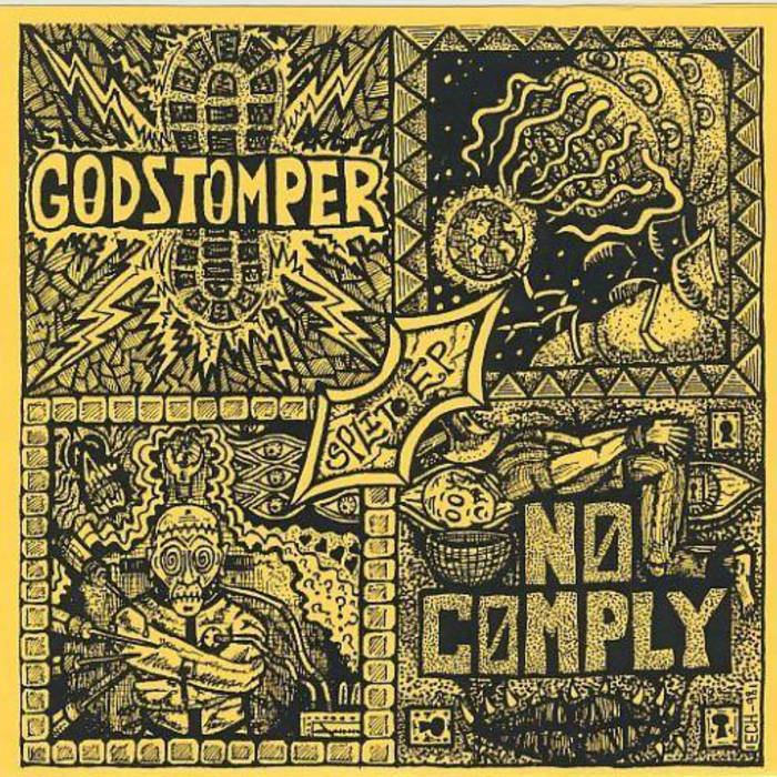 GODSTOMPER - Godstomper / No Comply cover 