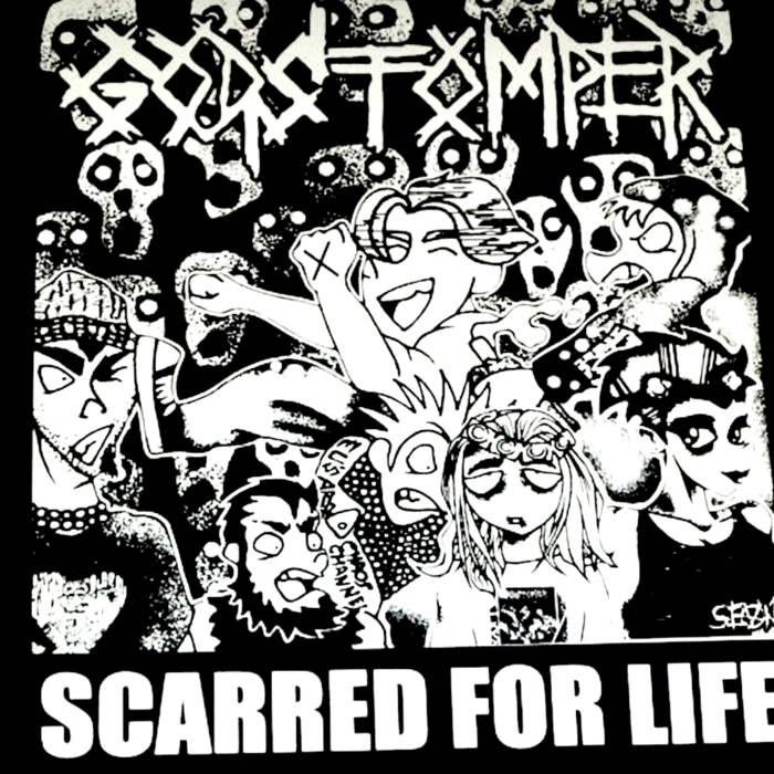 GODSTOMPER - Nautical Hyperblast / Scarred For Life cover 