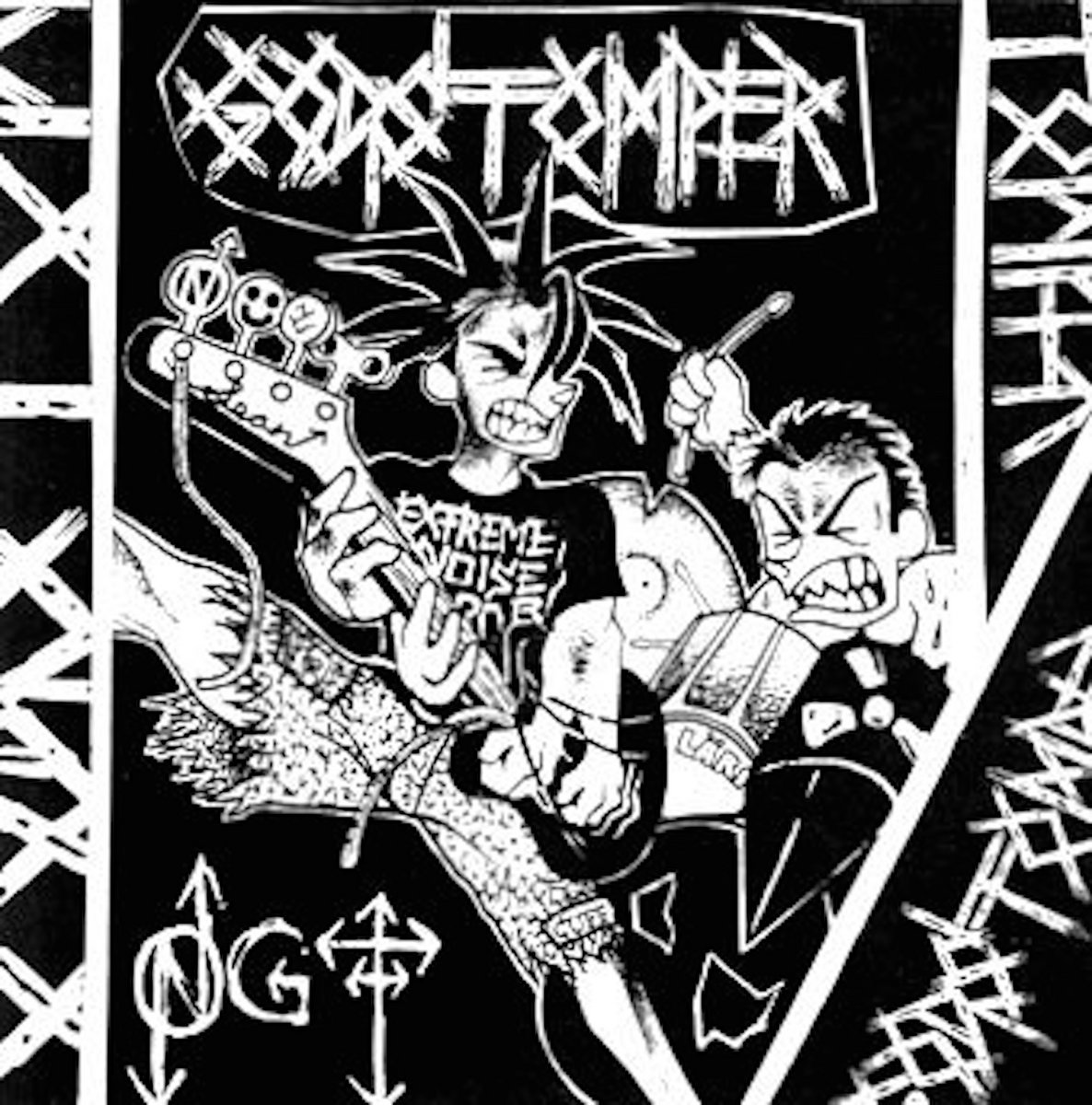 GODSTOMPER - N.G.T. EP cover 