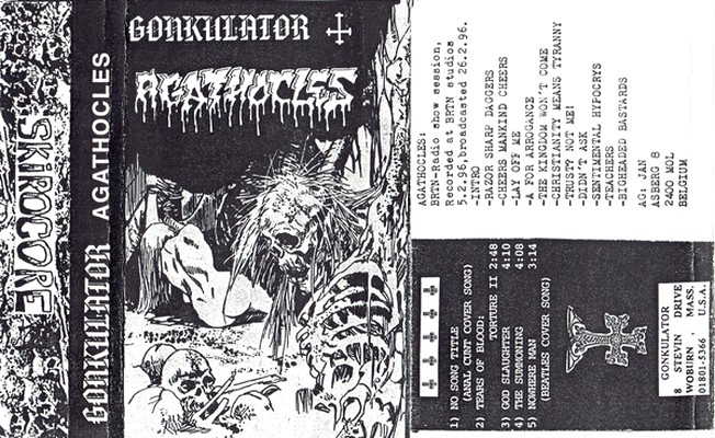 GONKULATOR - Gonkulator / Agathocles cover 