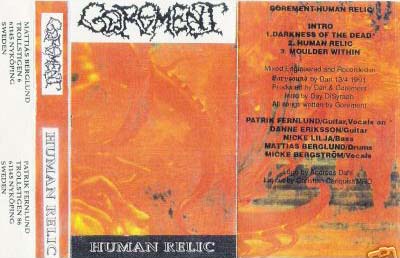 GOREMENT - Human Relic cover 