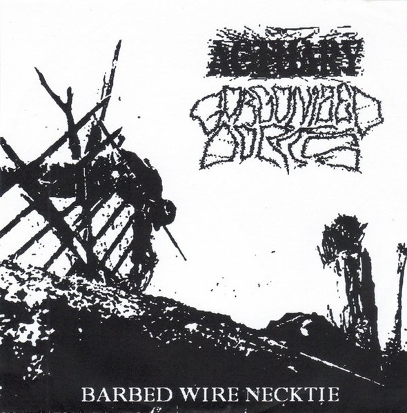 GORGONIZED DORKS - Barbed Wire Necktie cover 