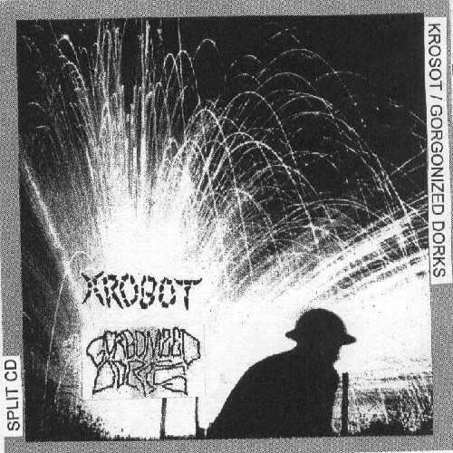 GORGONIZED DORKS - Split CD cover 
