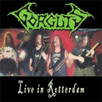 GORGUTS - Live in Rotterdam cover 