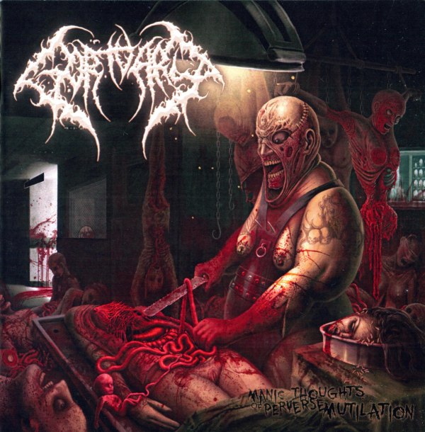 GORTUARY - Manic Thoughts of Perverse Mutilation cover 