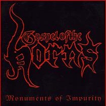 GOSPEL OF THE HORNS - Monuments of Impurity cover 