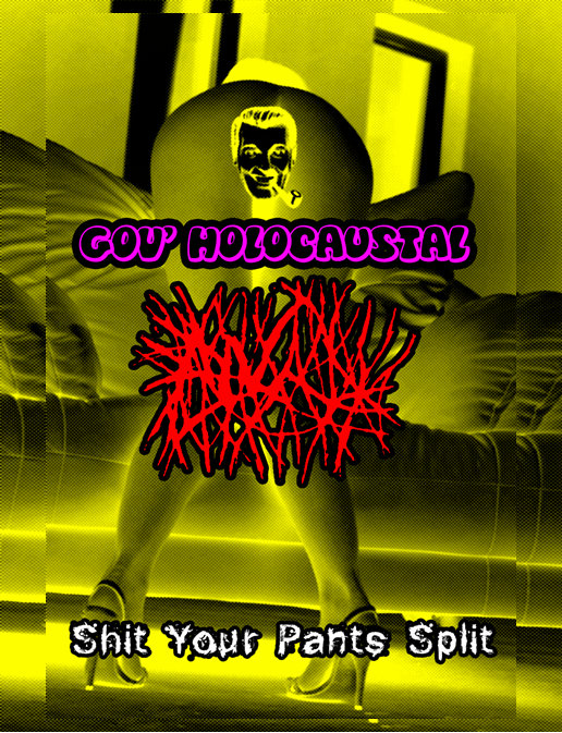 GOV' HOLOCAUSTAL - Shit Your Pants Split cover 
