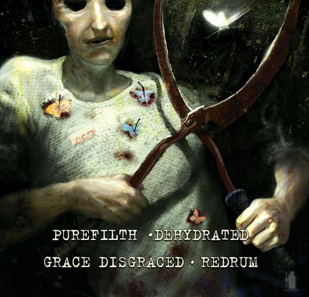 GRACE DISGRACED - PureFilth / Dehydrated / Grace Disgraced / Redrum cover 