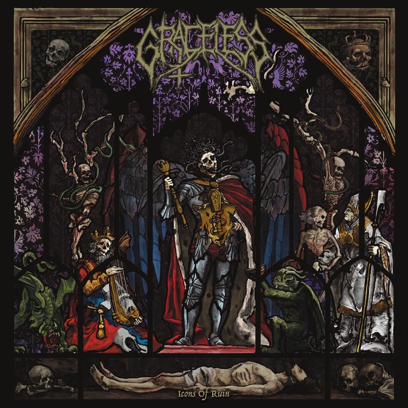 GRACELESS - Icons of Ruin cover 