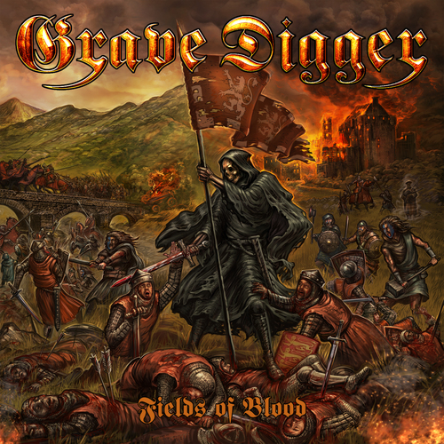 GRAVE DIGGER - Fields of Blood cover 