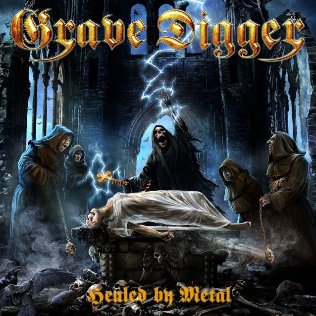 GRAVE DIGGER - Healed By Metal cover 