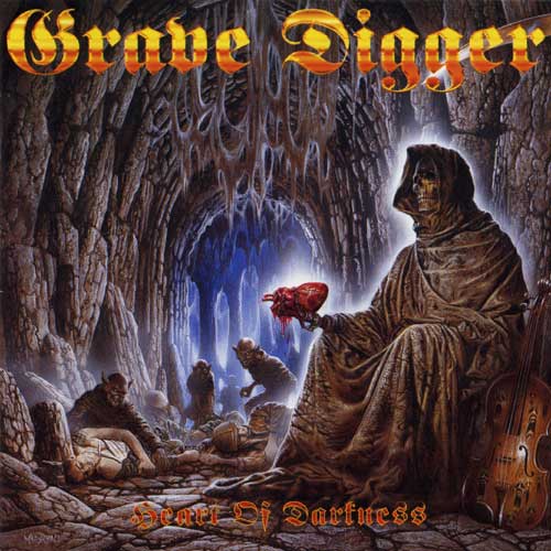 GRAVE DIGGER - Heart of Darkness cover 