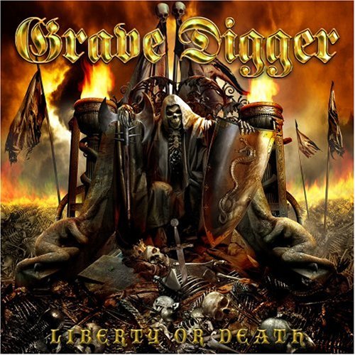 GRAVE DIGGER - Liberty or Death cover 