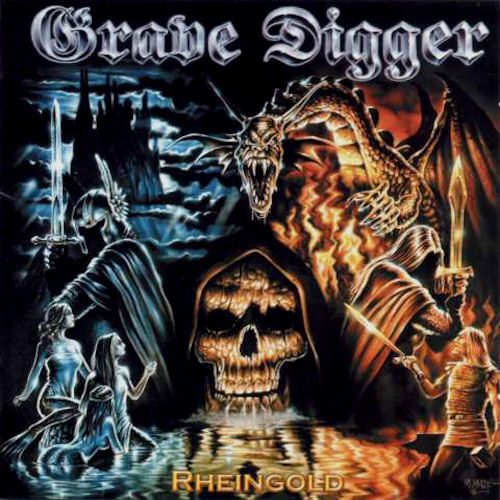 GRAVE DIGGER - Rheingold cover 