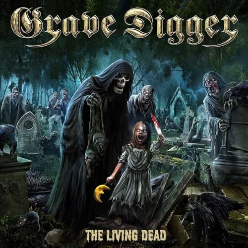 GRAVE DIGGER - The Living Dead cover 