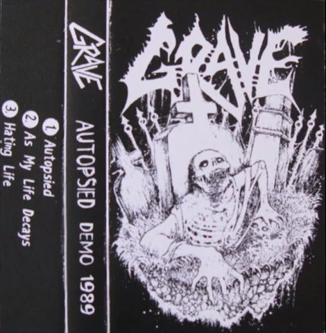 GRAVE - Promo 1989 cover 