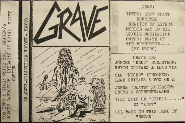 GRAVE - Sexual Mutilation cover 